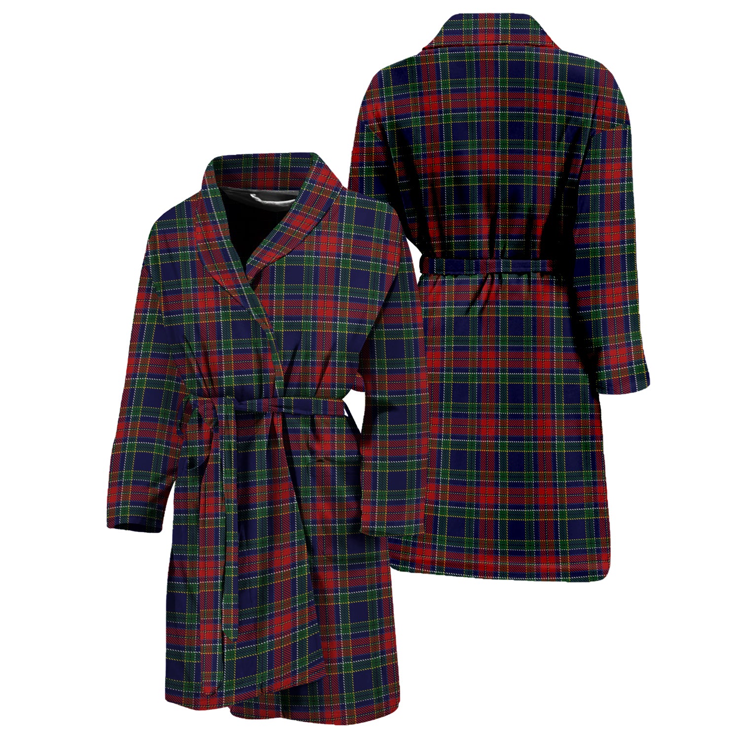 Allison Red Tartan Bathrobe Unisex M - Tartan Vibes Clothing