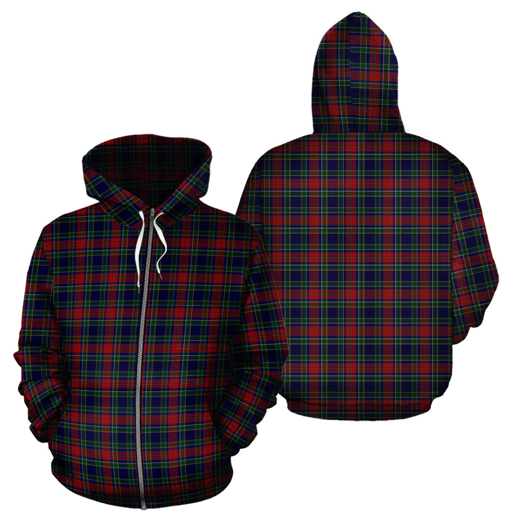 Allison Red Tartan Hoodie - Tartan Vibes Clothing