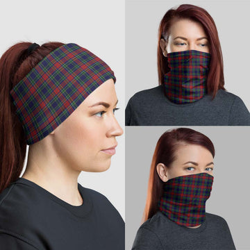 Allison Red Tartan Neck Gaiters, Tartan Bandanas, Tartan Head Band