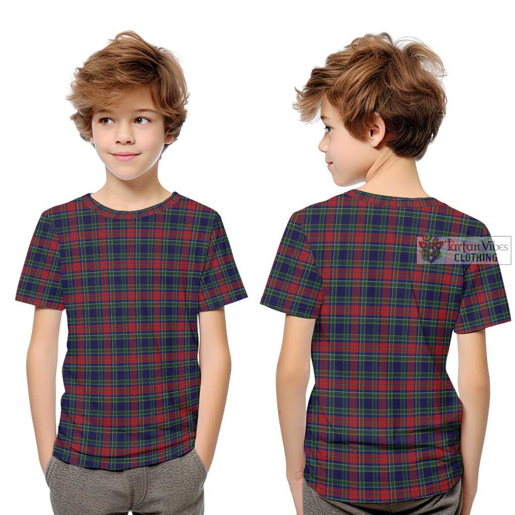 Allison Red Tartan Kid T-Shirt - Tartanvibesclothing Shop