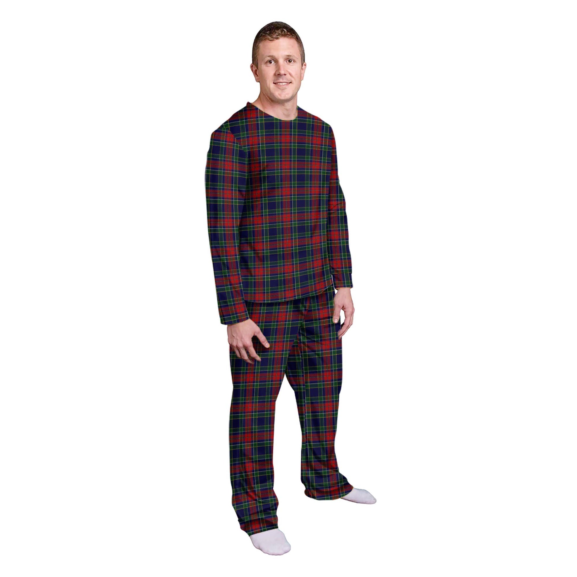 Allison Red Tartan Pajamas Family Set - Tartan Vibes Clothing