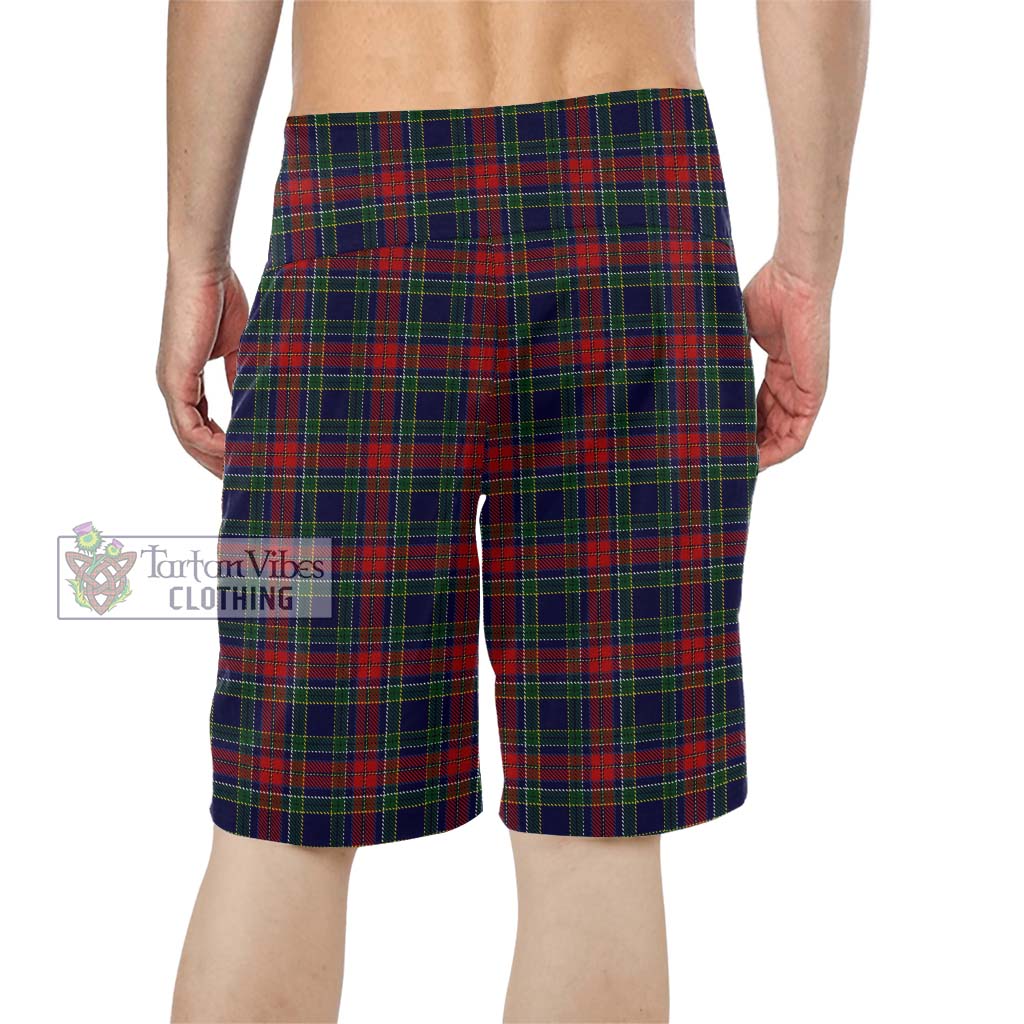 Allison Red Tartan Men's Board Shorts - Tartan Vibes Clothing