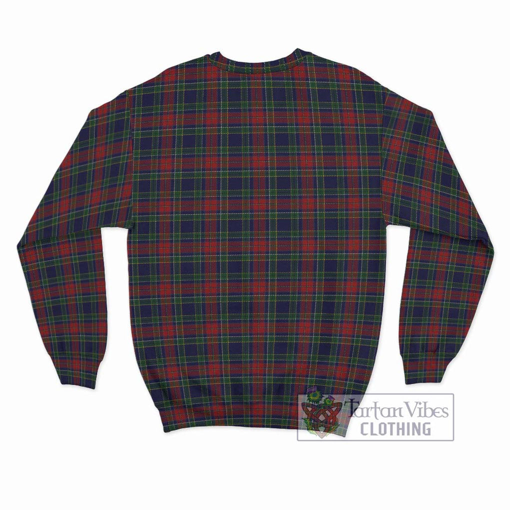 Allison Red Tartan Sweatshirt with Family Crest DNA In Me Style - Tartanvibesclothing Shop