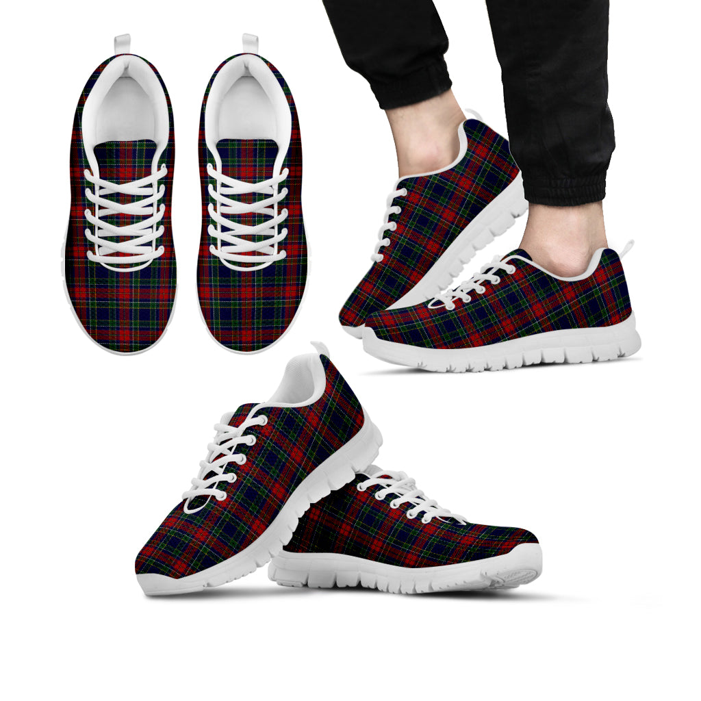 Allison Red Tartan Sneakers - Tartan Vibes Clothing