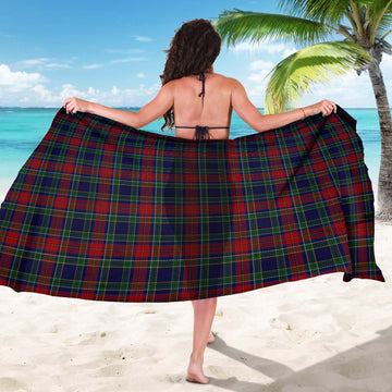 Allison Red Tartan Sarong