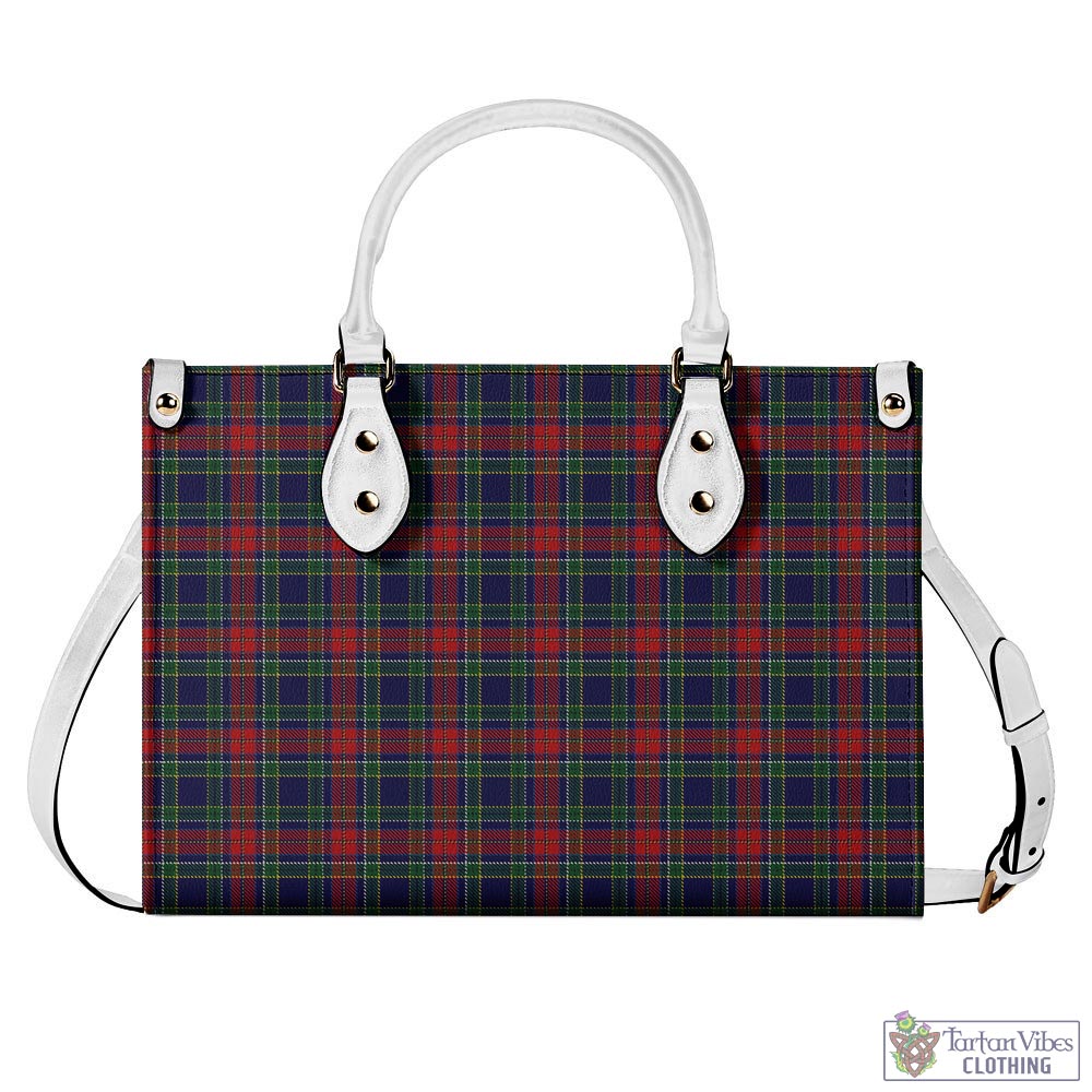 Tartan Vibes Clothing Allison Red Tartan Luxury Leather Handbags