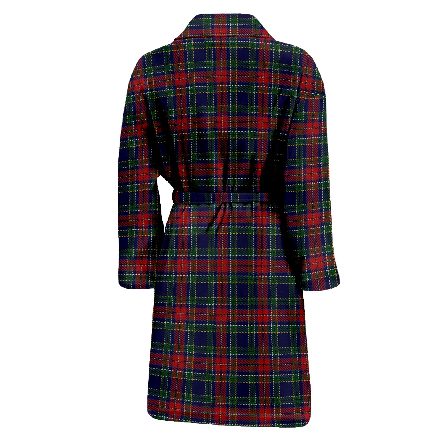 Allison Red Tartan Bathrobe with Family Crest - Tartan Vibes Clothing