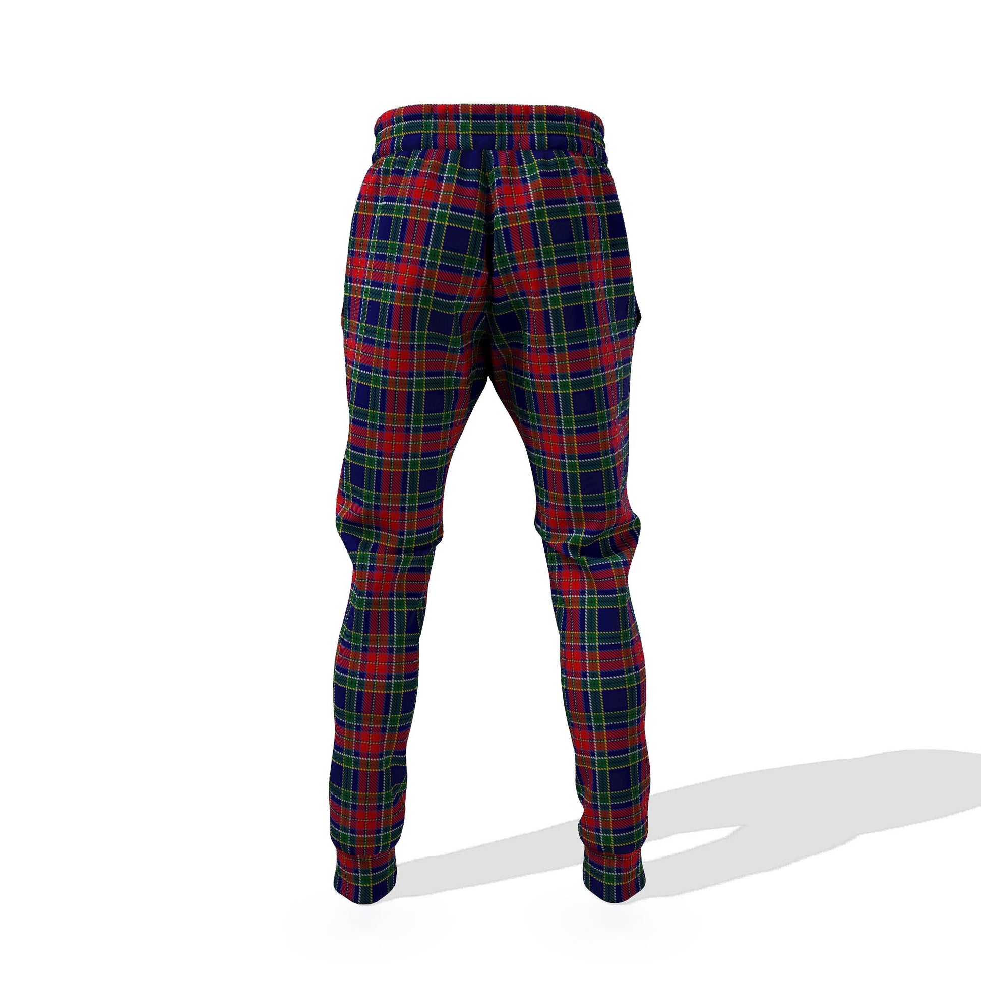 Allison Red Tartan Joggers Pants 6XL - Tartan Vibes Clothing