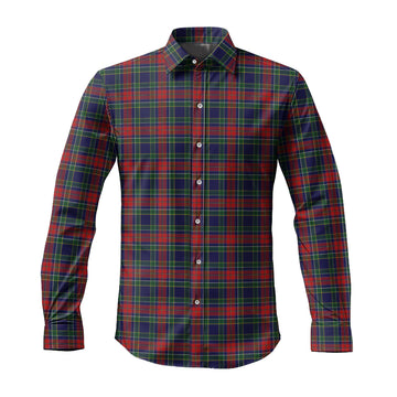 Allison Red Tartan Long Sleeve Button Up Shirt