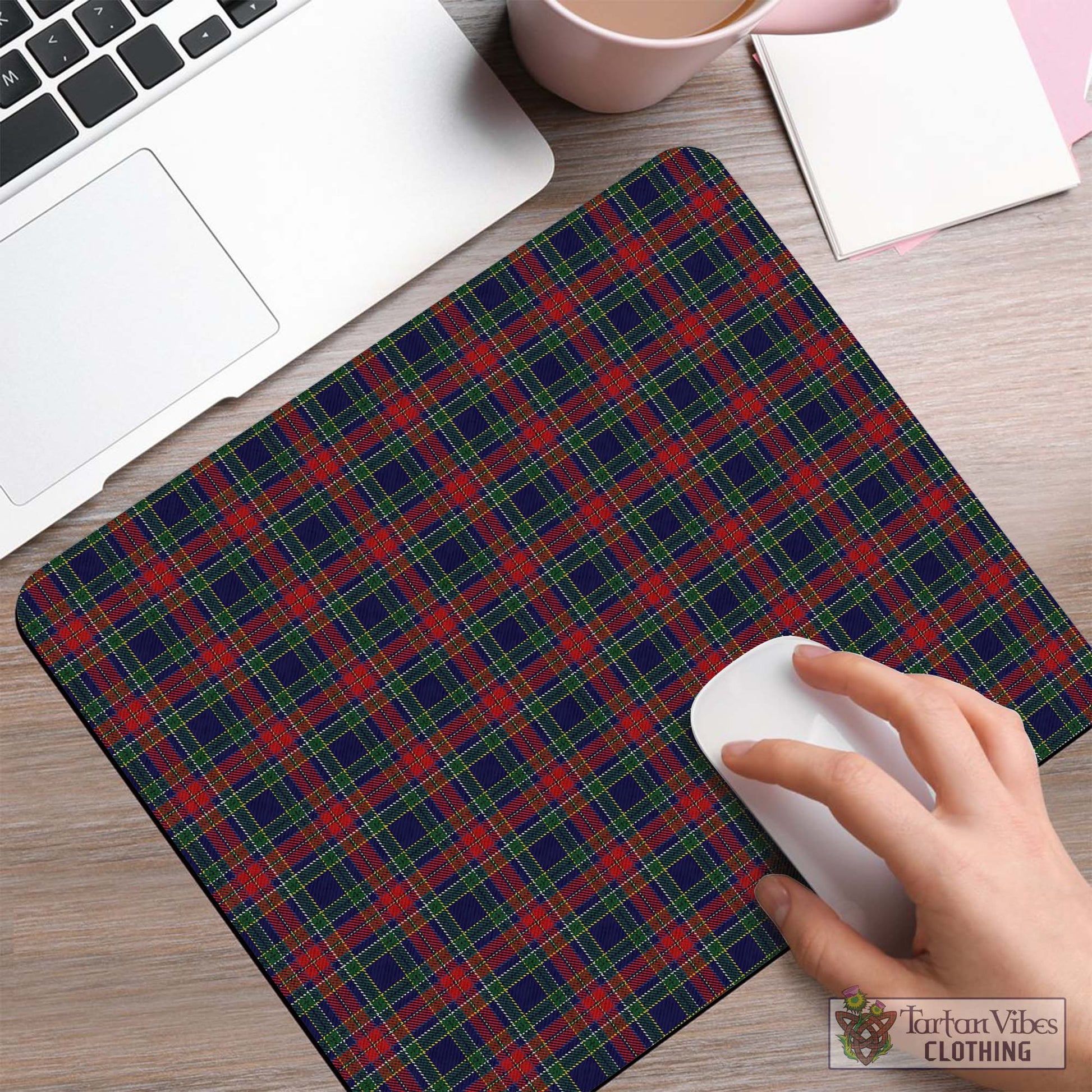 Tartan Vibes Clothing Allison Red Tartan Mouse Pad