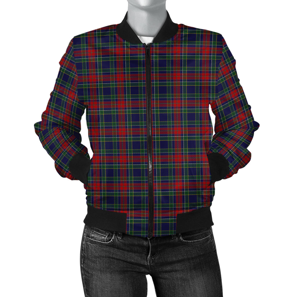 Allison Red Tartan Bomber Jacket - Tartanvibesclothing