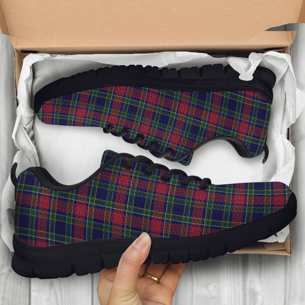 Allison Red Tartan Sneakers - Tartan Vibes Clothing