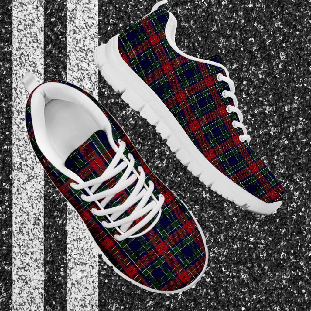 Allison Red Tartan Sneakers - Tartan Vibes Clothing