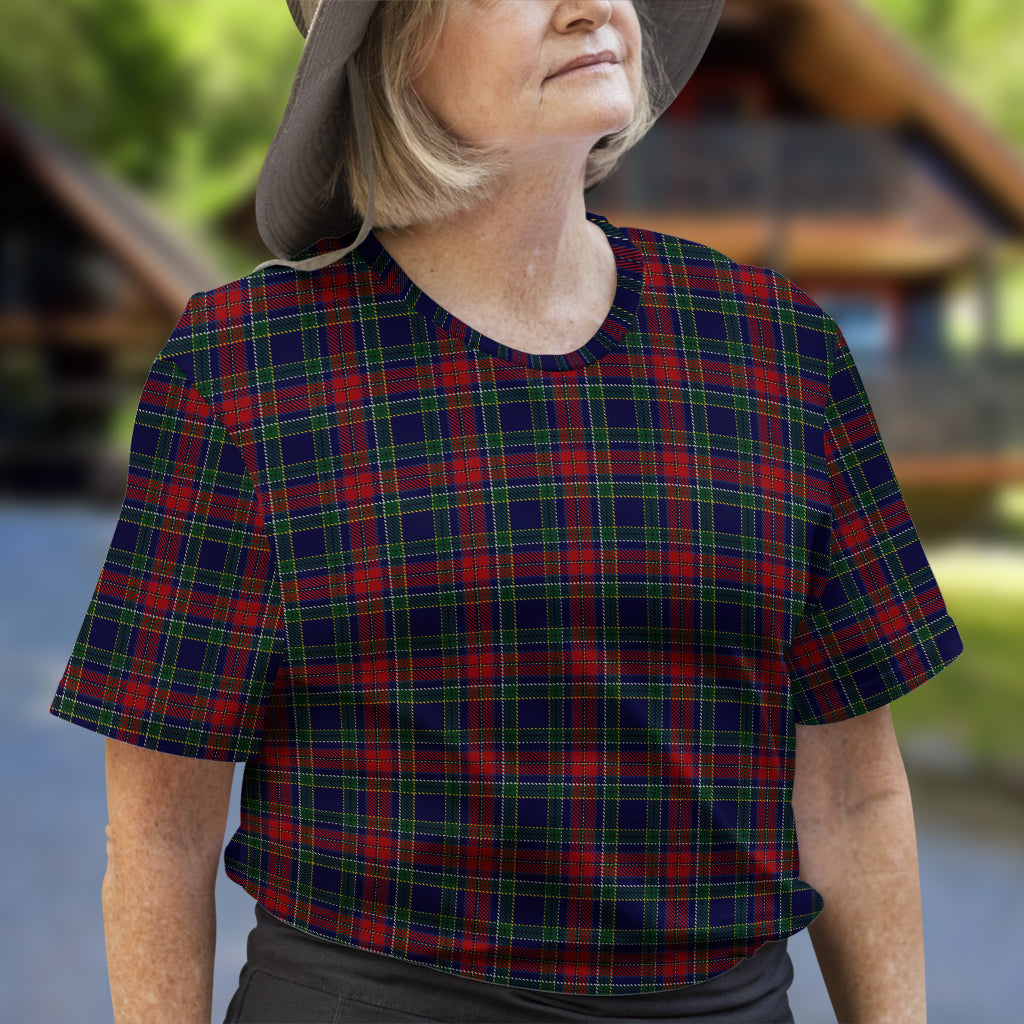 Allison Red Tartan T-Shirt - Tartanvibesclothing