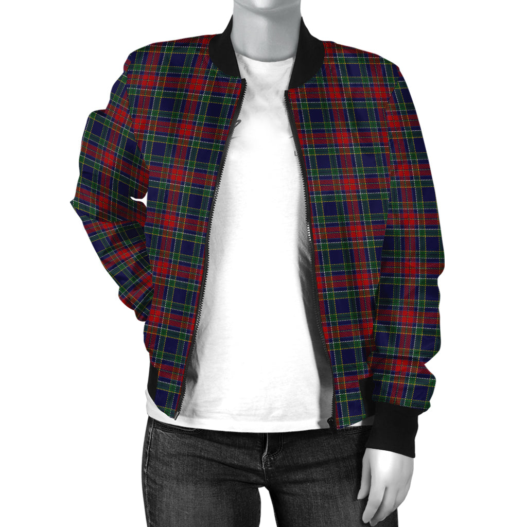 Allison Red Tartan Bomber Jacket - Tartanvibesclothing