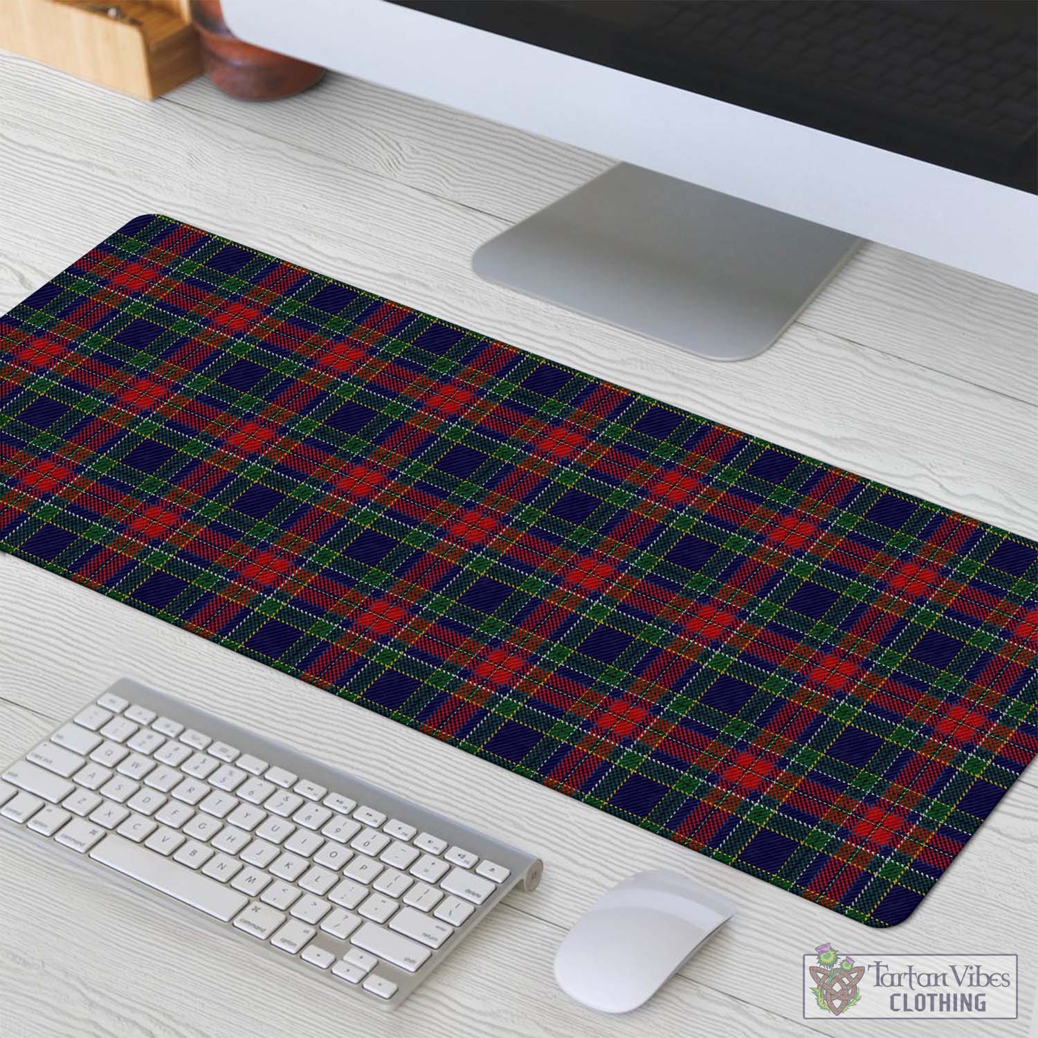 Tartan Vibes Clothing Allison Red Tartan Mouse Pad