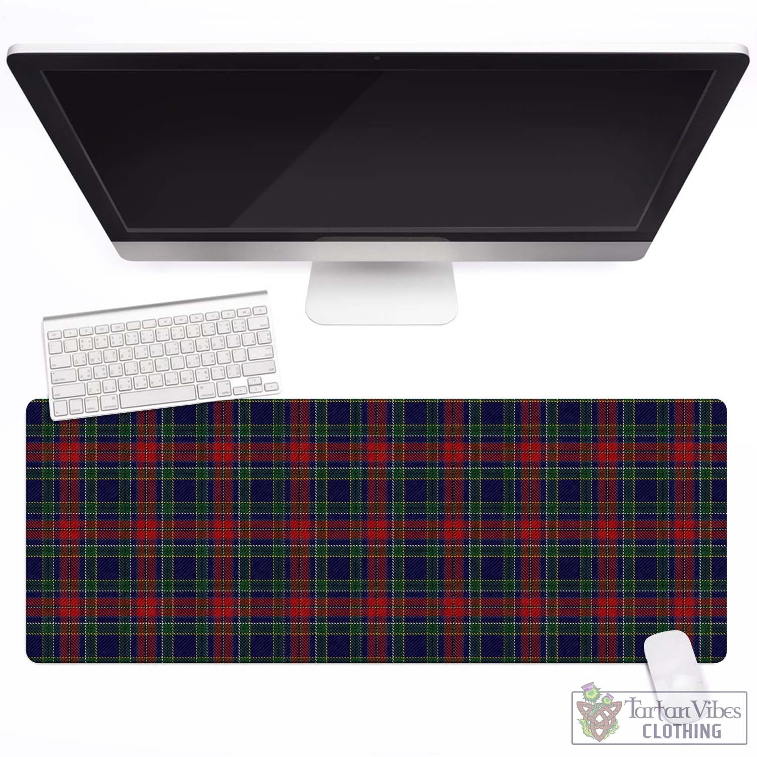 Tartan Vibes Clothing Allison Red Tartan Mouse Pad