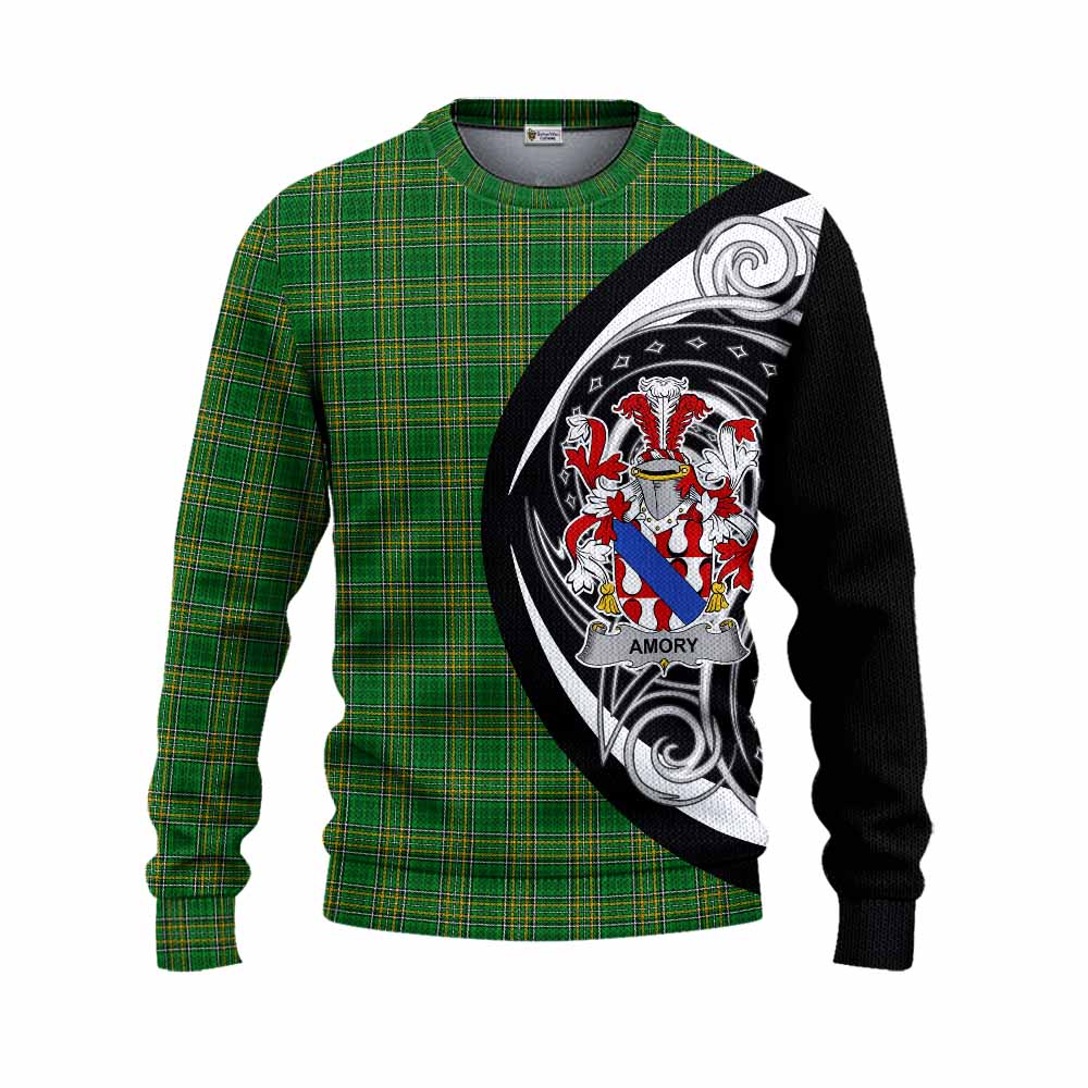 Amory Irish Clan Knitted Sweater Celtic Circle Style Unisex - Tartan Vibes Clothing
