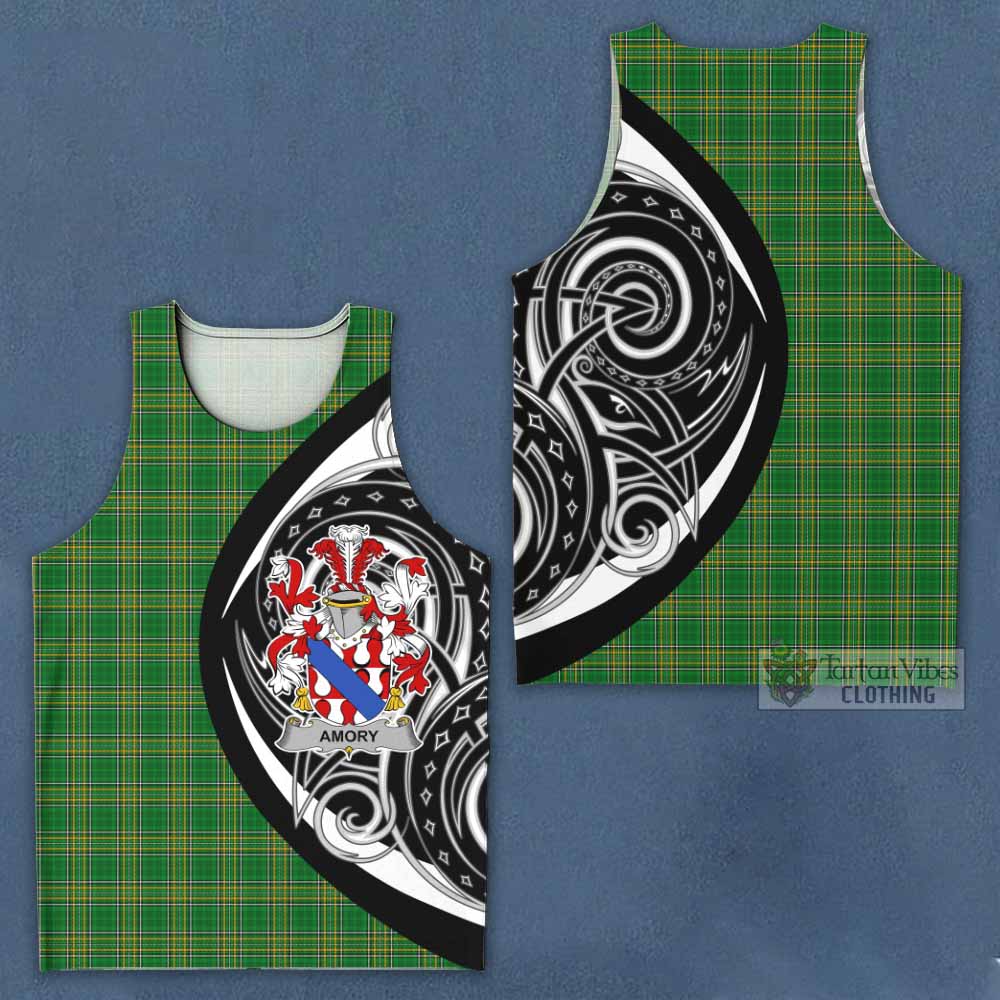 Amory Irish Clan Men's Tank Top Celtic Circle Style - Tartan Vibes Clothing