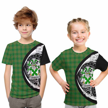 Ancketill Irish Clan Kid T-Shirt Celtic Circle Style Youth XL Size14 - Tartan Vibes Clothing