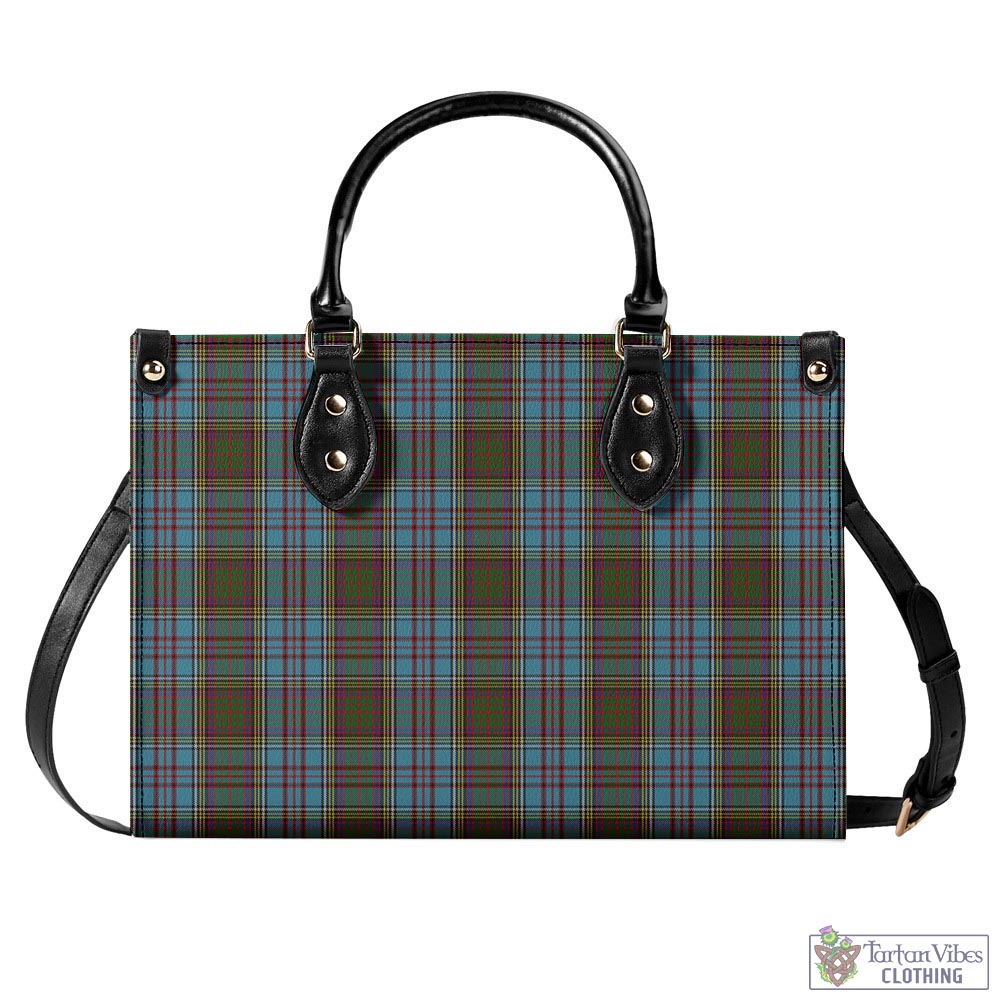 Anderson Tartan Luxury Leather Handbags L - Tartan Vibes Clothing