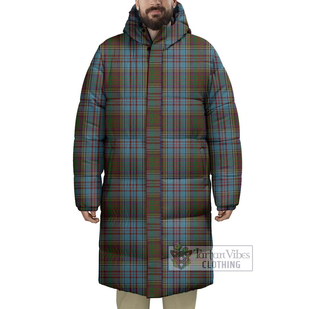 Tartan Vibes Clothing Anderson Tartan Long Down Jacket