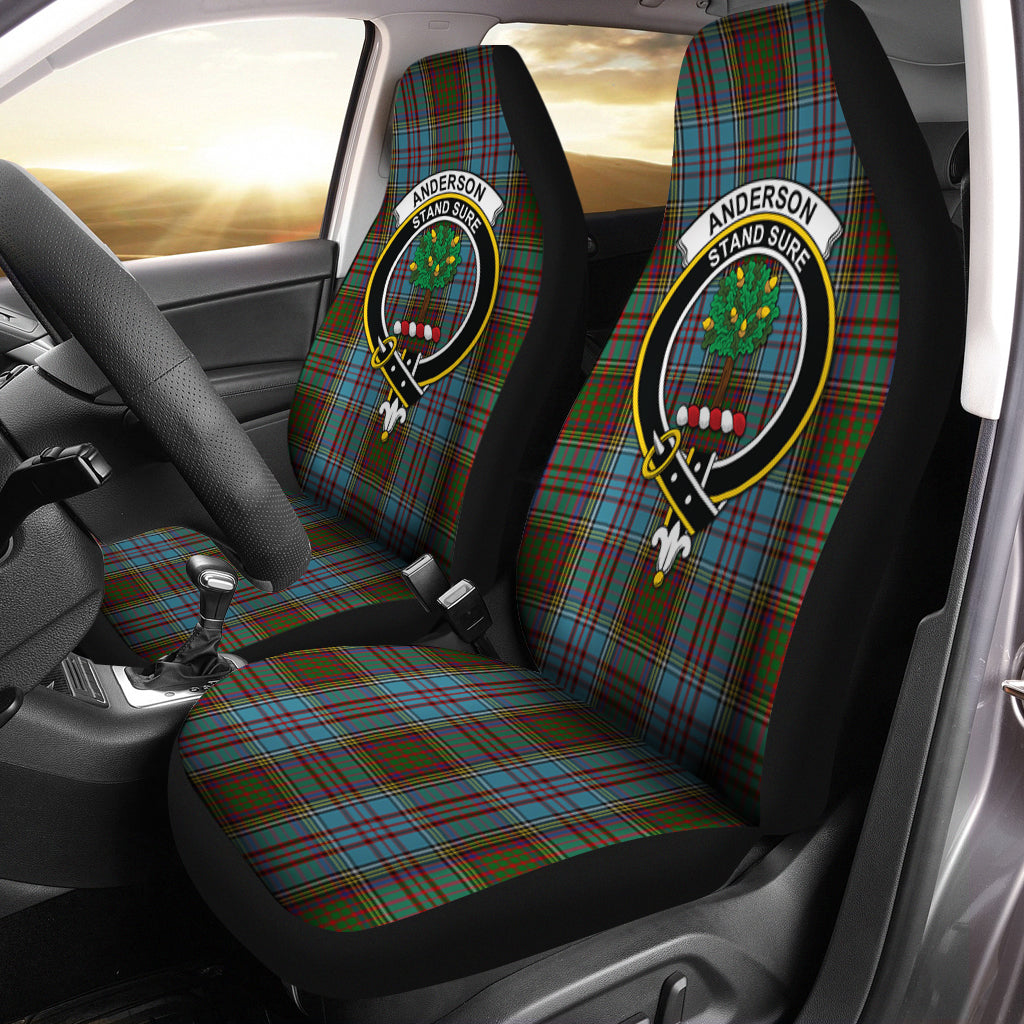 Anderson Tartan Car Seat Cover with Family Crest One Size - Tartanvibesclothing