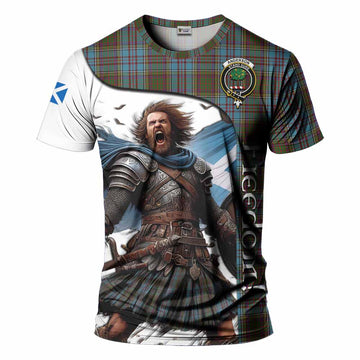 Anderson Crest Tartan T-Shirt Inspired by the Freedom of Scottish Warrior