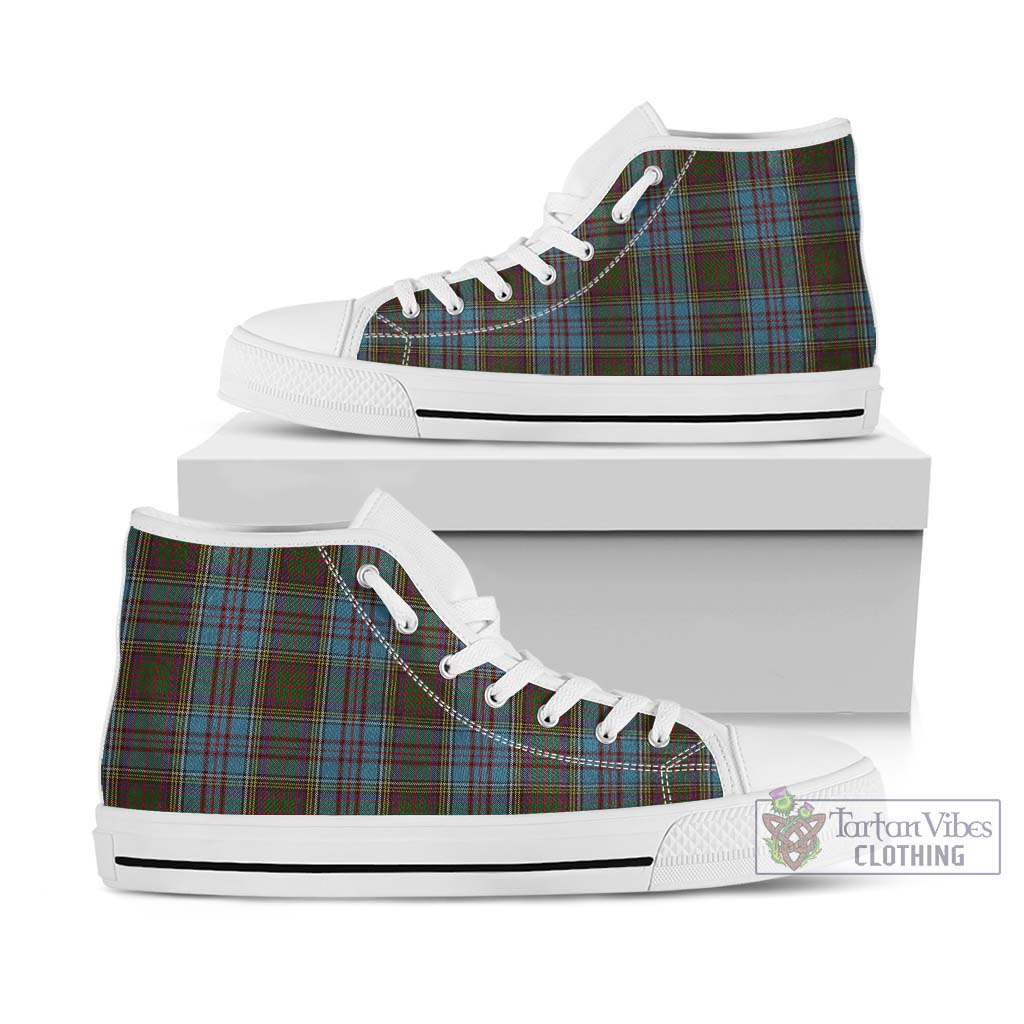 Tartan Vibes Clothing Anderson Tartan High Top Shoes