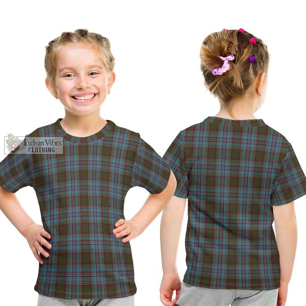 Anderson Tartan Kid T-Shirt Youth XL Size14 - Tartanvibesclothing Shop