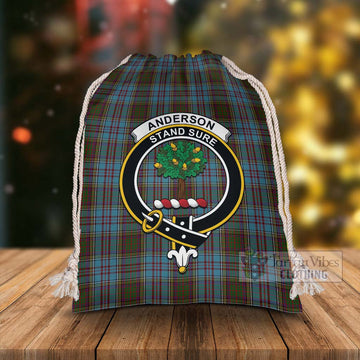 Anderson Tartan Christmas Santa's Bag with Family Crest