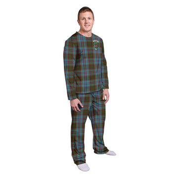 Anderson Tartan Pajamas Family Set with Family Crest