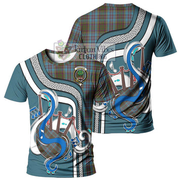 Anderson Tartan T-Shirt with Epic Bagpipe Style