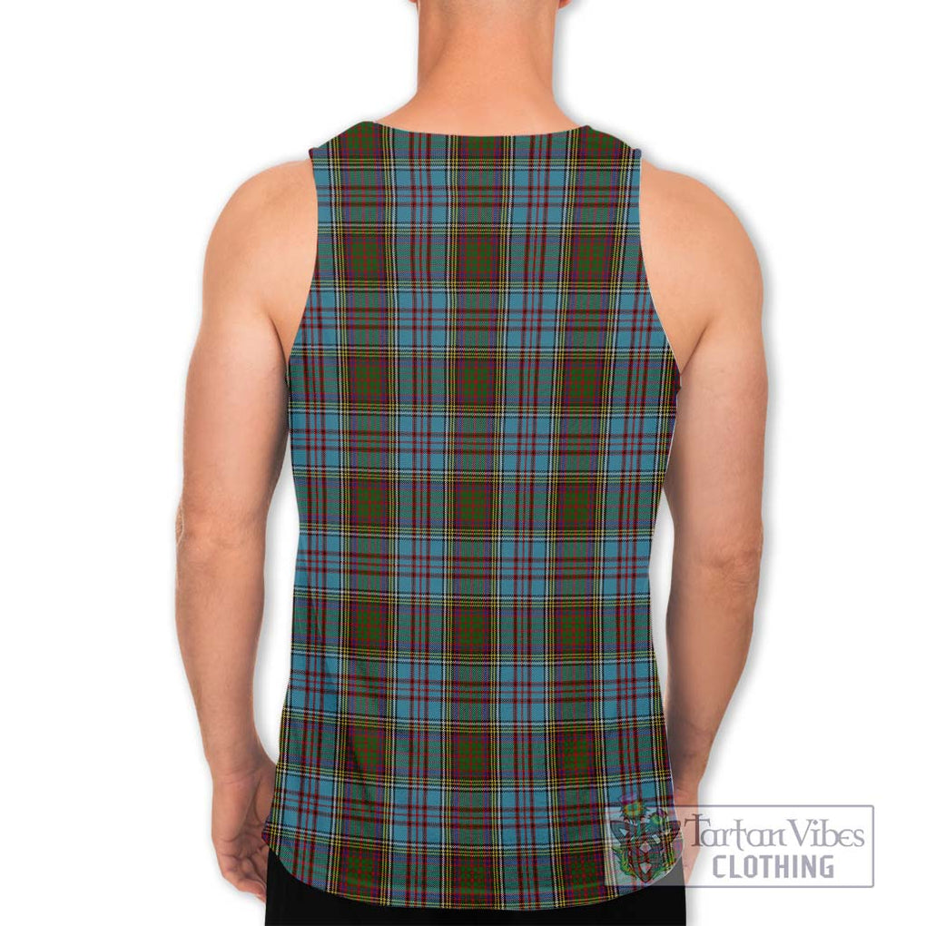 Anderson Tartan Men's Tank Top with Family Crest DNA In Me Style - Tartanvibesclothing Shop