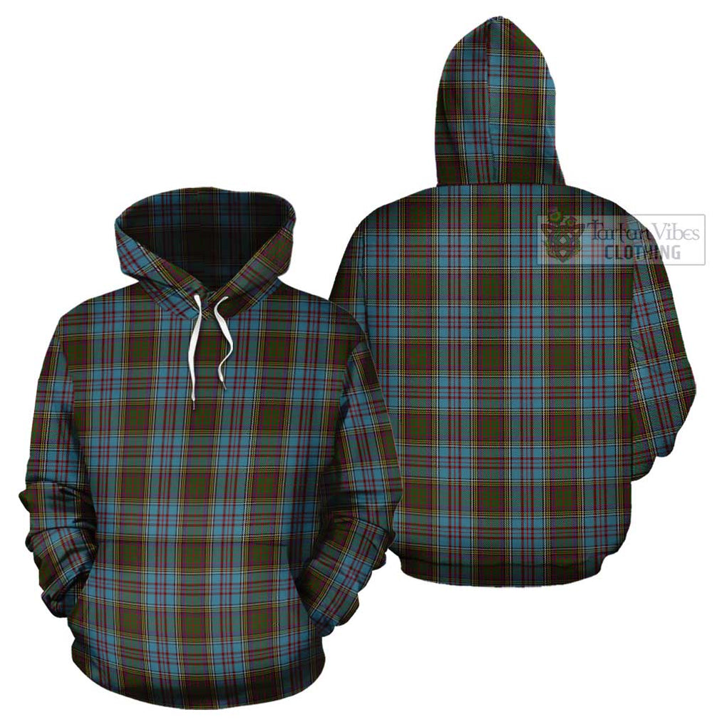 Anderson Tartan Cotton Hoodie Pullover Hoodie - Tartan Vibes Clothing