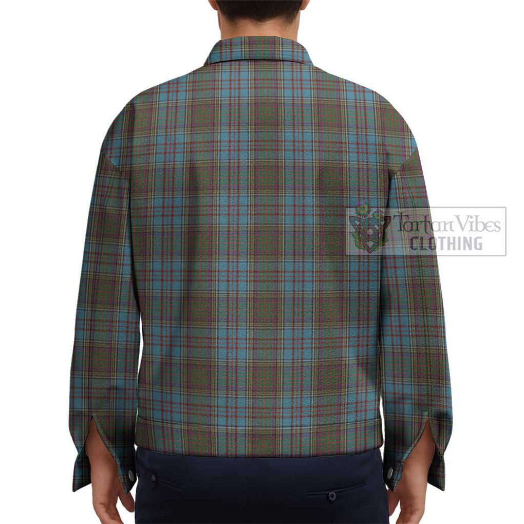 Anderson Tartan Unisex Lapel Cotton Jacket - Tartan Vibes Clothing