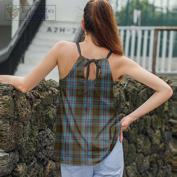 Anderson Tartan Loose Halter Neck Camisole