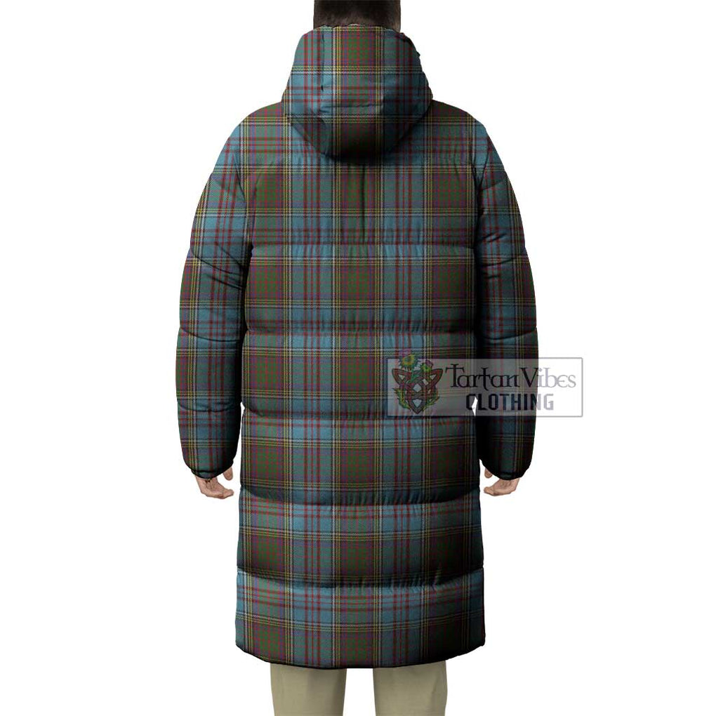 Tartan Vibes Clothing Anderson Tartan Long Down Jacket