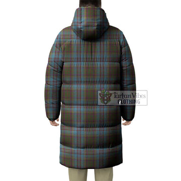 Anderson Tartan Long Down Jacket