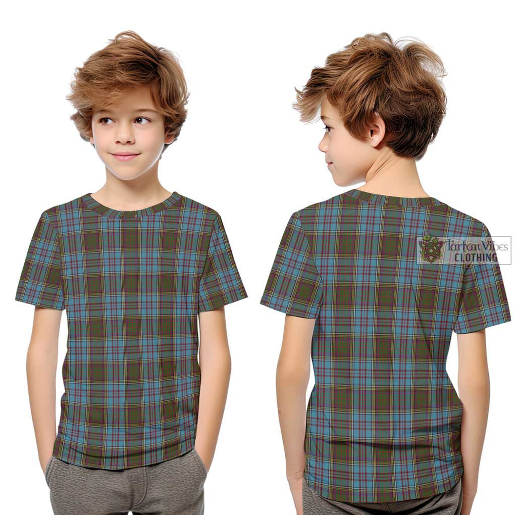 Anderson Tartan Kid T-Shirt - Tartanvibesclothing Shop