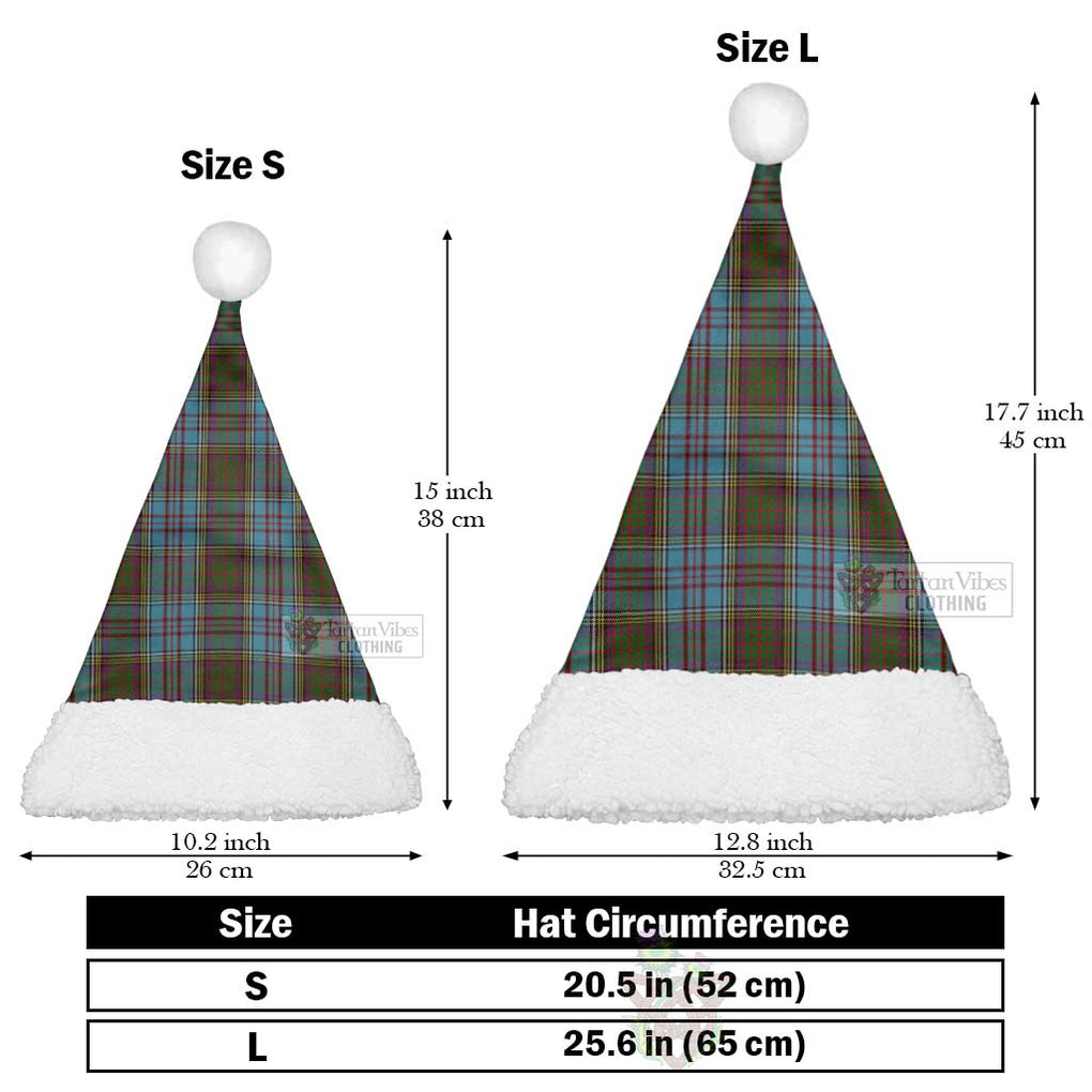 Tartan Vibes Clothing Anderson Tartan Christmas Santa Hats