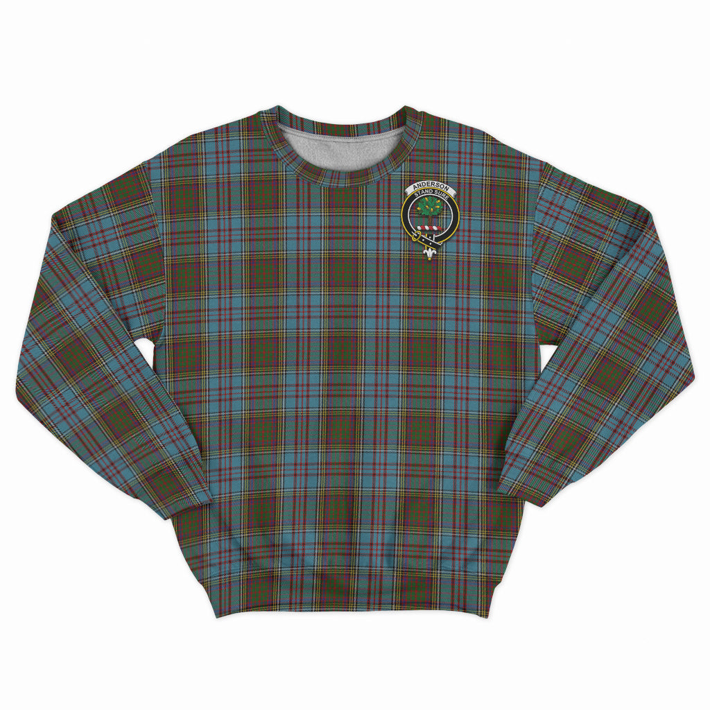 Anderson Tartan Sweatshirt with Family Crest - Tartan Vibes Clothing