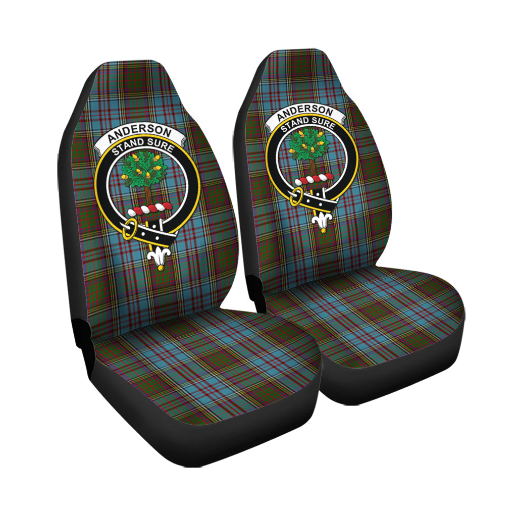 Anderson Tartan Car Seat Cover with Family Crest - Tartanvibesclothing