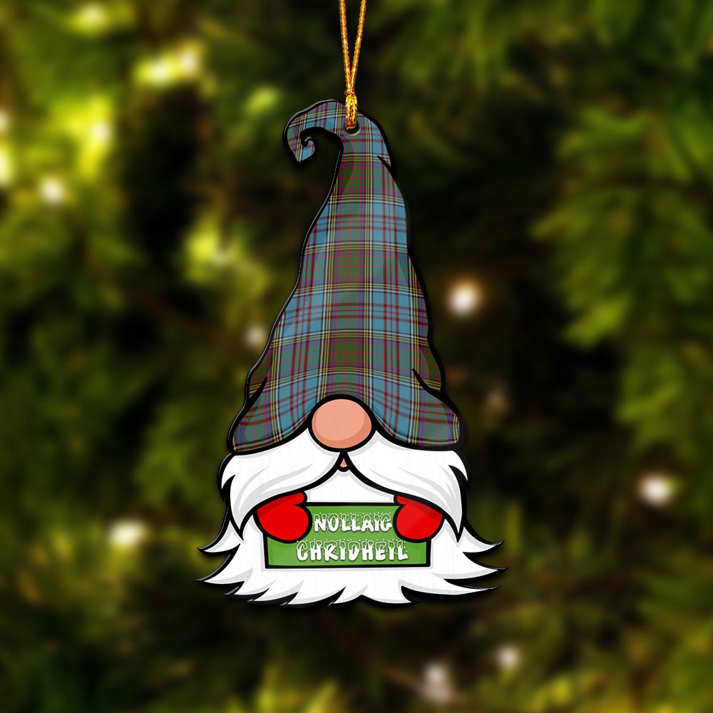 Anderson Gnome Christmas Ornament with His Tartan Christmas Hat - Tartan Vibes Clothing