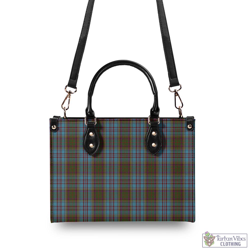 Anderson Tartan Luxury Leather Handbags - Tartan Vibes Clothing