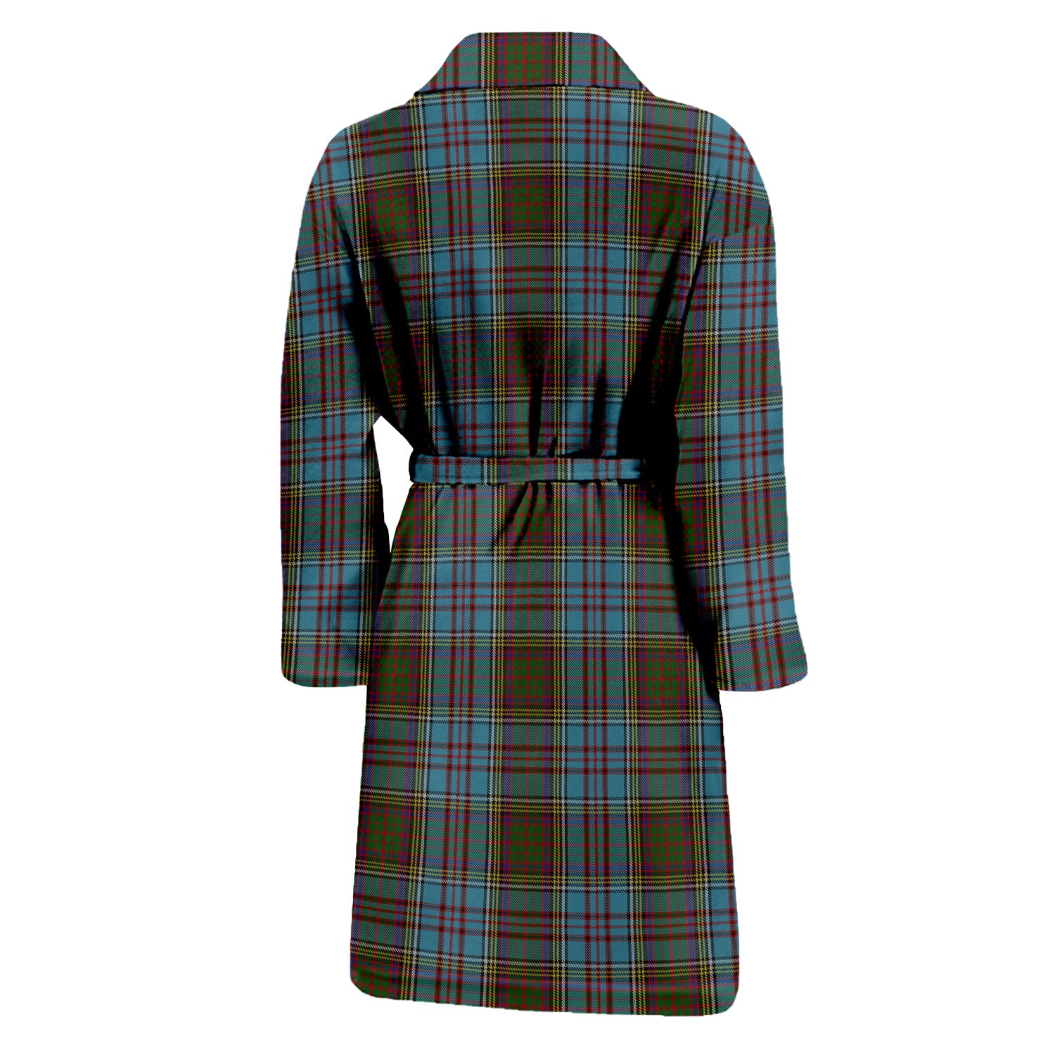 Anderson Tartan Bathrobe with Family Crest - Tartan Vibes Clothing