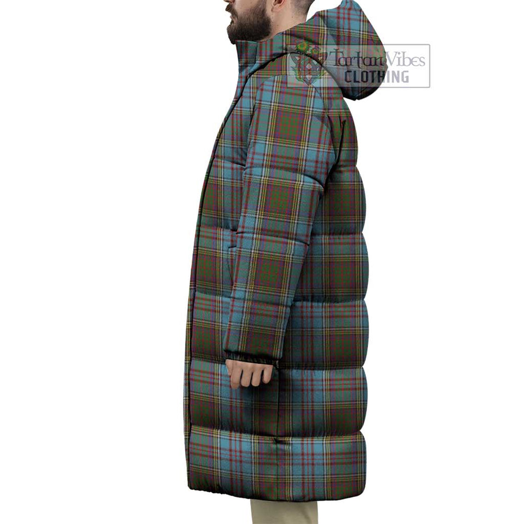 Tartan Vibes Clothing Anderson Tartan Long Down Jacket