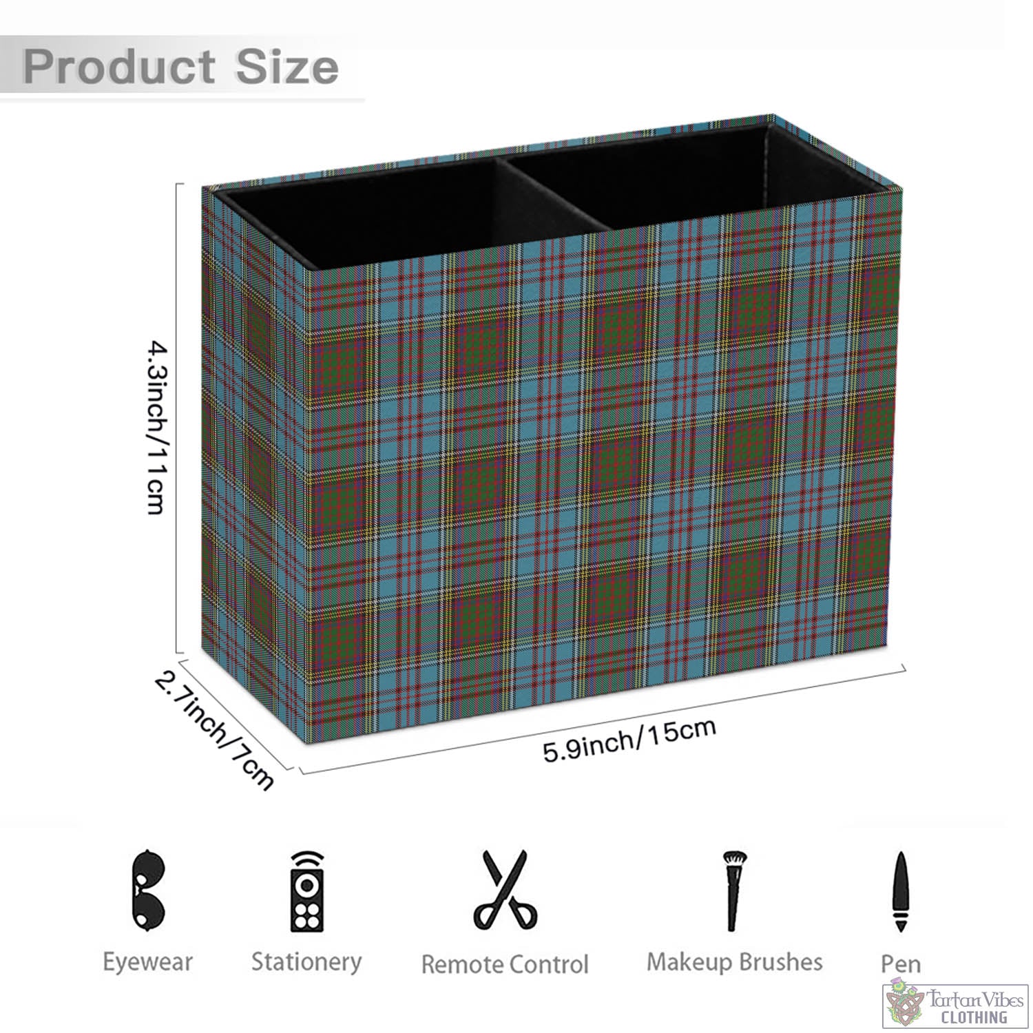 Tartan Vibes Clothing Anderson Tartan Pen Holder