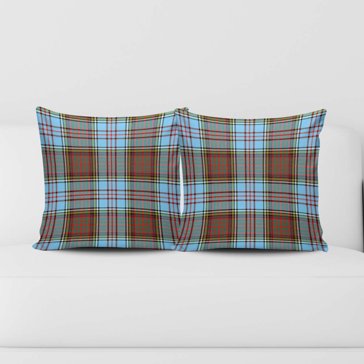 Anderson Ancient Tartan Pillow Cover Square Pillow Cover - Tartanvibesclothing