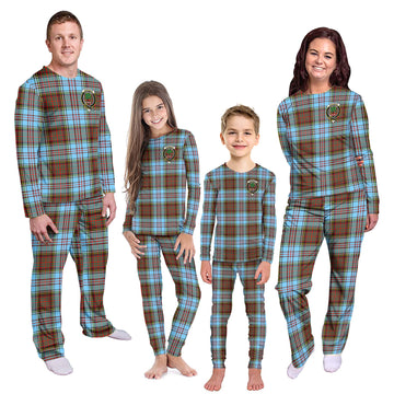 Anderson Ancient Tartan Pajamas Family Set with Family Crest